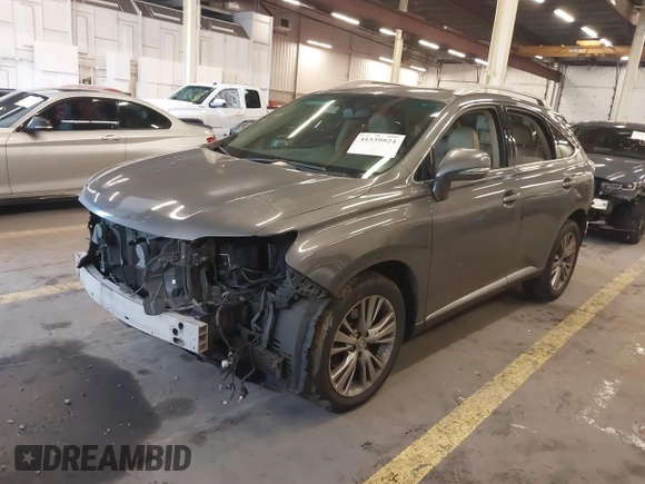 2013 Lexus RX 350 with VIN 2T2BK1BA1DC179137, listed as a IAAI auction lot 41539924 with 174,318 mi miles. Bid and sale history available at carsss.com. Image 2.