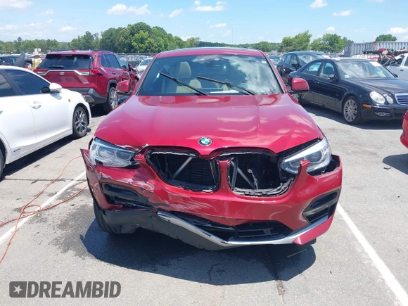 2021 BMW X4 xDrive30i with VIN 5UX2V1C07M9F59530, listed as a IAAI auction lot 42484957 with Not provided miles and . Bid and sale history available at DreamBid. Image 12.