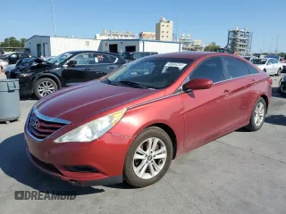 2013 Hyundai Sonata GLS with VIN 5NPEB4AC2DH755465, listed as a Copart auction lot 59641924 with Not Provided miles and Salvage Title. Bid and sale history available at carsss.com. Image 1.