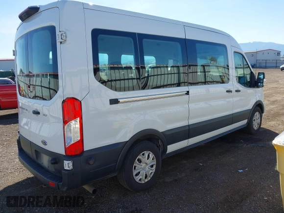 2020 Ford Transit Passenger XL with VIN 1FBAX2C85LKA42853, listed as a IAAI auction lot 42034055 with 65,181 mi miles and . Bid and sale history available at DreamBid. Image 4.