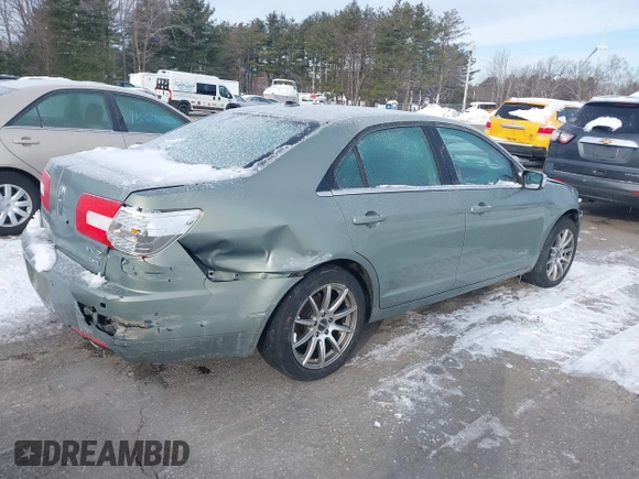2008 Lincoln MKZ with VIN 3LNHM28T78R634477, listed as a IAAI auction lot 41412692 with 84,789 mi miles. Bid and sale history available at carsss.com. Image 4.