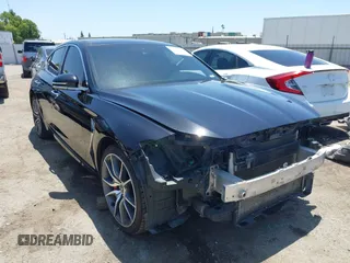 2021 Genesis G70 3.3T with VIN KMTG74LE0MU066394, listed as a IAAI auction lot 42348605 with 114,104 mi miles and . Bid and sale history available at DreamBid. Image 1.