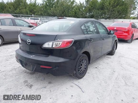 2013 Mazda 3 i SV with VIN JM1BL1TF2D1744933, listed as a IAAI auction lot 42041544 with 137,791 mi miles. Bid and sale history available at carsss.com. Image 4.