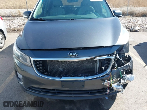 2016 Kia Sedona EX with VIN KNDMC5C12G6187338, listed as a IAAI auction lot 41735643 with 177,998 mi miles. Bid and sale history available at carsss.com. Image 12.