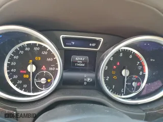 2016 Mercedes-Benz GL with VIN 4JGDF6EE5GA711930, listed as a Copart auction lot 55103574 with 114,364 mi miles. Bid and sale history available at carsss.com. Image 9.