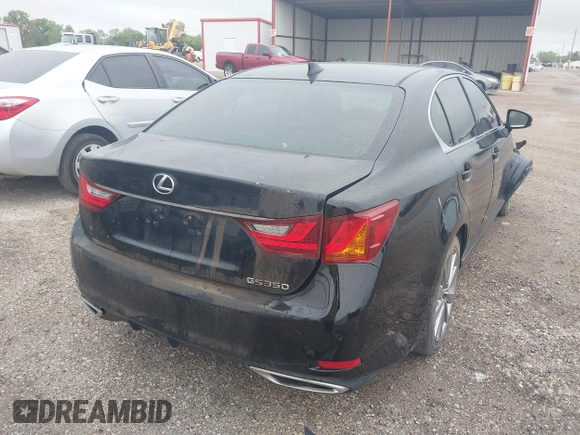 2015 Lexus GS 350 with VIN JTHBE1BL2FA017875, listed as a IAAI auction lot 41964090 with 80,788 mi miles and . Bid and sale history available at DreamBid. Image 4.