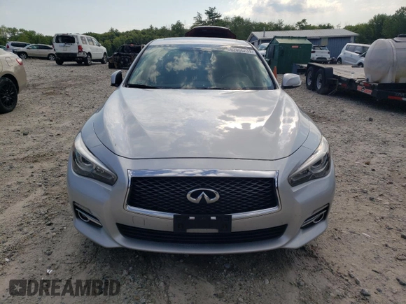 2017 Infiniti Q50 3.0t Sport with VIN JN1EV7AR9HM838872, listed as a Copart auction lot 62666234 with 87,657 mi miles and Non Repairable. Bid and sale history available at carsss.com. Image 5.