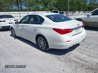 2015 Infiniti Q50 Sport with VIN JN1BV7AP4FM339122, listed as a IAAI auction lot 42566531 with 117,613 mi miles and . Bid and sale history available at DreamBid. Image 3.