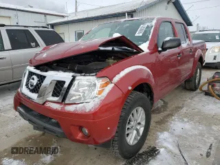 2014 Nissan Frontier SV with VIN 1N6AD0ER0EN714900, listed as a Copart auction lot 42038095 with 49,527 mi miles and Salvage Title. Bid and sale history available at DreamBid. Image 1.