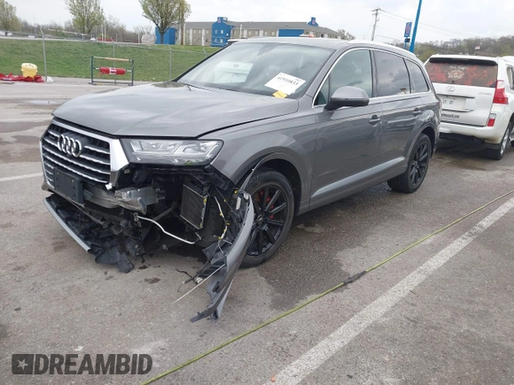 2017 Audi Q7 Premium Plus with VIN WA1LAAF70HD004911, listed as a IAAI auction lot 41910833 with 120,506 mi miles and . Bid and sale history available at DreamBid. Image 19.
