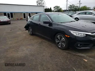 2017 Honda Civic EX-L with VIN 19XFC1F73HE201731, listed as a Copart auction lot 60104785 with 63,932 mi miles and Salvage title. Bid and sale history available at DreamBid. Image 13.