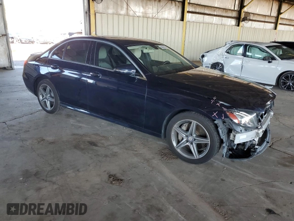 2017 Mercedes-Benz E-Class E 300 Luxury with VIN WDDZF4KB8HA121379, listed as a Copart auction lot 48695704 with 106,449 mi miles and Salvage Title. Bid and sale history available at carsss.com. Image 4.