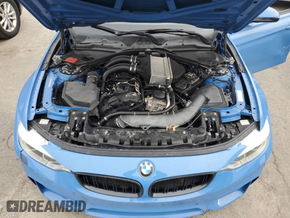2016 BMW M3 with VIN WBS8M9C59G5D30909, listed as a Copart auction lot 45460425 with Not provided miles and Salvage title. Bid and sale history available at DreamBid. Image 12.