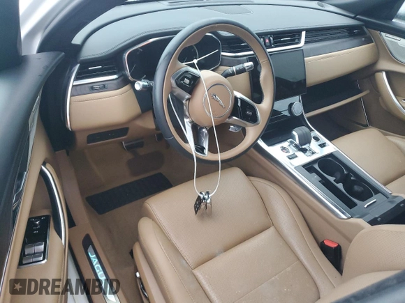 2022 Jaguar XF SE with VIN SAJBG4FX4NCY90817, listed as a Copart auction lot 74198844 with 0 mi miles and Non Repairable. Bid and sale history available at carsss.com. Image 8.