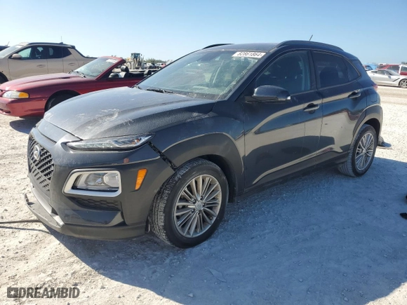 2021 Hyundai Kona SEL with VIN KM8K22AA5MU705375, listed as a Copart auction lot 82861864 with 13,855 mi miles and Non Repairable. Bid and sale history available at carsss.com. Image 1.
