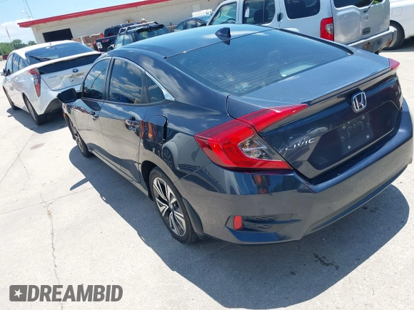2017 Honda Civic EX-L with VIN 2HGFC1F73HH650011, listed as a IAAI auction lot 42459621 with 142,130 mi miles and . Bid and sale history available at DreamBid. Image 3.