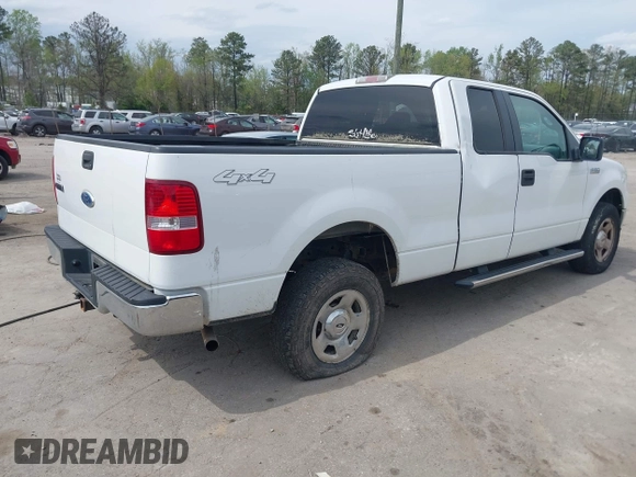 2007 Ford F-150 XLT with VIN 1FTPX14V37FA83095, listed as a IAAI auction lot 41956521 with 146,187 mi miles. Bid and sale history available at carsss.com. Image 4.