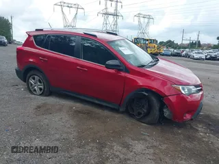 2015 Toyota RAV4 LE with VIN JTMBFREV6FD130592, listed as a IAAI auction lot 42668102 with 111,037 mi miles and . Bid and sale history available at DreamBid. Image 1.