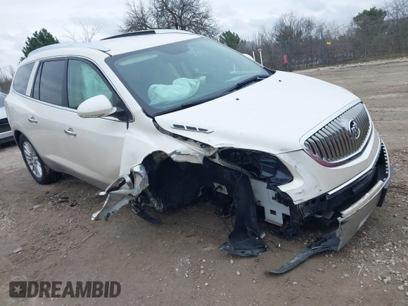 2011 Buick Enclave CXL-1 with VIN 5GAKRBED9BJ391380, listed as a IAAI auction lot 40873108 with 1 mi miles. Bid and sale history available at carsss.com. Image 1.