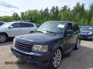 2007 Land Rover Range Rover Sport SC with VIN SALSH23497A109890, listed as a IAAI auction lot 42359680 with 185,509 mi miles and . Bid and sale history available at DreamBid. Image 2.
