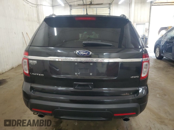 2011 Ford Explorer Limited with VIN 1FMHK8F85BGA72990, listed as a Copart auction lot 57165775 with 180,477 mi miles and Salvage title. Bid and sale history available at DreamBid. Image 6.