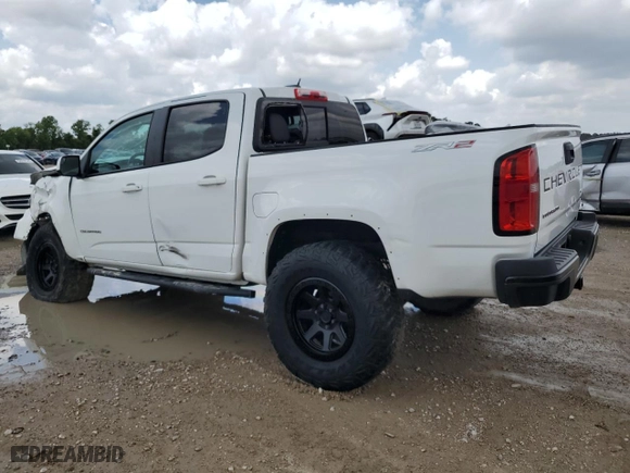 2021 Chevrolet Colorado 4WD ZR2 with VIN 1GCGTEEN0M1108190, listed as a Copart auction lot 54159655 with 64,447 mi miles and Salvage Title. Bid and sale history available at carsss.com. Image 2.