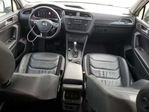 2019 Volkswagen Tiguan SEL Premium with VIN 3VV4B7AX9KM156202, listed as a Copart auction lot 52372185 with 76,777 mi miles and Salvage Title. Bid and sale history available at carsss.com. Image 8.