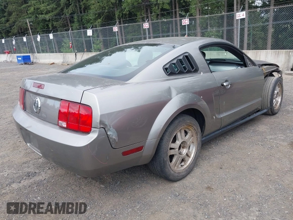 2008 Ford Mustang Deluxe with VIN 1ZVHT80N485182883, listed as a IAAI auction lot 42615739 with 203,793 mi miles and . Bid and sale history available at DreamBid. Image 4.