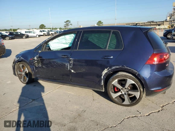 2017 Volkswagen GTI S z VIN 3VW447AU5HM002056, wystawiony jako Copart lot #56643855 z przebiegiem 48 841 mil mil oraz Szkoda całkowita • Salvage title. Historia ofert i sprzedaży dostępna na DreamBid. Obrazek 2.