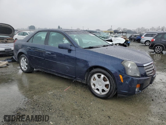 2003 Cadillac CTS with VIN 1G6DM57N330120435, listed as a Copart auction lot 43717145 with 63,895 mi miles and Salvage Title. Bid and sale history available at carsss.com. Image 4.