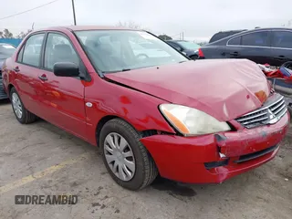 2006 Mitsubishi Lancer ES with VIN JA3AJ26E16U035856, listed as a IAAI auction lot 41533062 with 161,482 mi miles. Bid and sale history available at carsss.com. Image 1.
