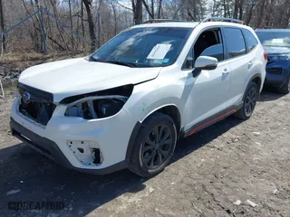2019 Subaru Forester Sport with VIN JF2SKAJC0KH426164, listed as a IAAI auction lot 41995569 with 101,336 mi miles. Bid and sale history available at carsss.com. Image 2.