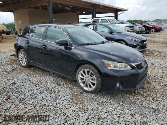 2011 Lexus CT 200h with VIN JTHKD5BH9B2044985, listed as a Copart auction lot 54451325 with 194,838 mi miles and Clean Title. Bid and sale history available at carsss.com. Image 4.