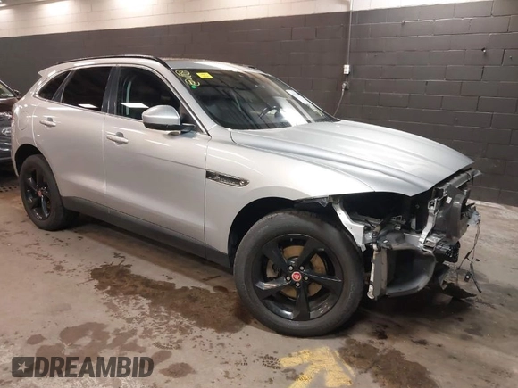 2019 Jaguar F-Pace 25t Premium with VIN SADCJ2FX2KA610431, listed as a IAAI auction lot 41818119 with 72,251 mi miles and . Bid and sale history available at DreamBid. Image 1.