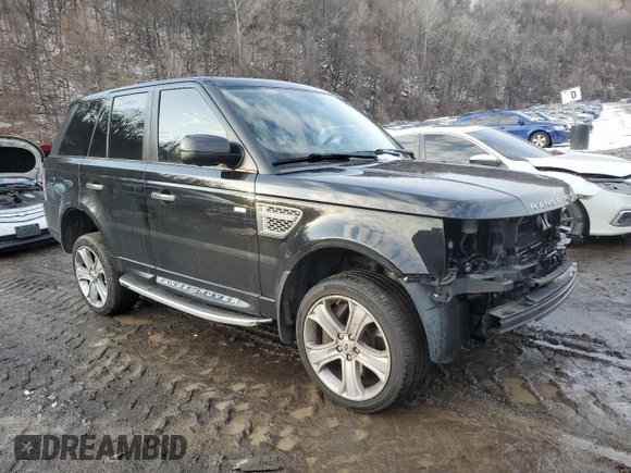 2011 Land Rover Range Rover Sport SC with VIN SALSP2E42BA292607, listed as a Copart auction lot 43800985 with 155,507 mi miles and Salvage Title. Bid and sale history available at carsss.com. Image 4.