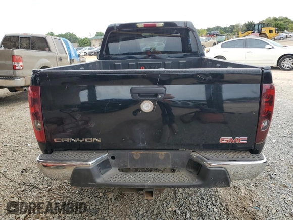 2005 GMC Canyon SL Z85 with VIN 1GTDT146858119551, listed as a Copart auction lot 70472314 with 110,181 mi miles and Salvage Title. Bid and sale history available at carsss.com. Image 6.