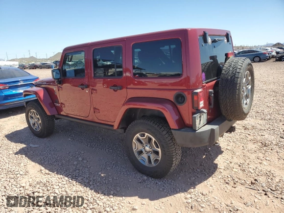 2013 Jeep Wrangler Unlimited Rubicon with VIN 1C4HJWFG3DL589847, listed as a Copart auction lot 52641075 with 75,747 mi miles and Salvage Title. Bid and sale history available at carsss.com. Image 2.