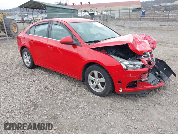2014 Chevrolet Cruze 1LT with VIN 1G1PC5SB7E7284834, listed as a IAAI auction lot 41912303 with 109,172 mi miles and . Bid and sale history available at DreamBid. Image 1.