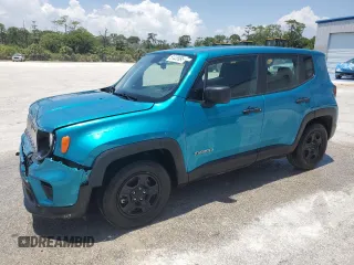 2020 Jeep Renegade Sport with VIN ZACNJAAB3LPL24841, listed as a Copart auction lot 51228995 with 66,967 mi miles and Salvage title. Bid and sale history available at DreamBid. Image 1.