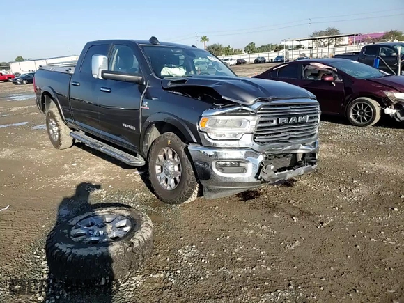 2022 Ram 2500 Laramie with VIN 3C6UR5FL2NG243857, listed as a Copart auction lot 42424235 with 58,474 mi miles and Salvage Title. Bid and sale history available at carsss.com. Image 11.