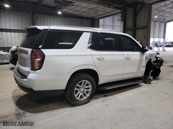 2024 Chevrolet Tahoe LS with VIN 1GNSKMKD9RR362189, listed as a Copart auction lot 87400084 with 1,761 mi miles and Salvage Title. Bid and sale history available at carsss.com. Image 3.