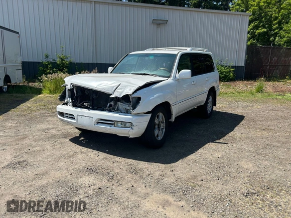 2007 Lexus LX 470 z VIN JTJHT00W174024015, wystawiony jako Copart lot #59439085 z przebiegiem 190 436 mil mil oraz Czysty tytuł • Clean title. Historia ofert i sprzedaży dostępna na DreamBid. Obrazek 2.