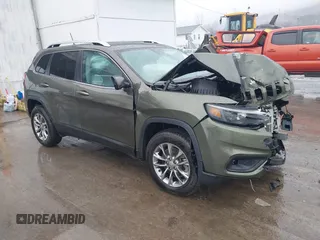 2021 Jeep Cherokee Latitude Lux with VIN 1C4PJMMX2MD106071, listed as a IAAI auction lot 41459872 with 79,471 mi miles and . Bid and sale history available at carsss.com. Image 1.