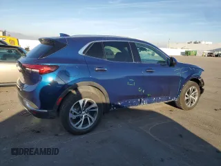 2022 Buick Envision Essence with VIN LRBFZPR47ND067434, listed as a Copart auction lot 82749104 with 13,935 mi miles and Salvage Title. Bid and sale history available at carsss.com. Image 3.