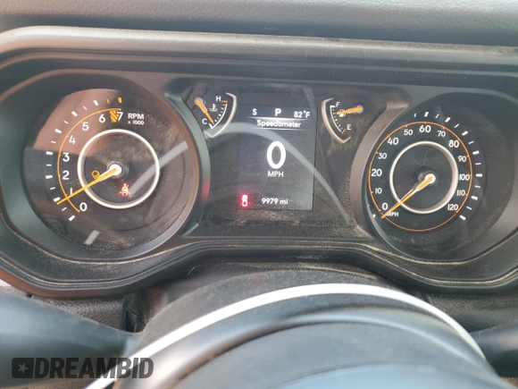 2024 Jeep Gladiator Sport S z VIN 1C6HJTAG1RL120129, wystawiony jako Copart lot #52415555 z przebiegiem 9 979 mil mil oraz Szkoda całkowita • Salvage title. Historia ofert i sprzedaży dostępna na DreamBid. Obrazek 9.