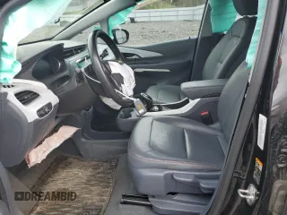 2018 Chevrolet Bolt EV Premier with VIN 1G1FX6S09J4122445, listed as a Copart auction lot 55230635 with 33,569 mi miles and Salvage title. Bid and sale history available at DreamBid. Image 7.