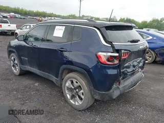 2020 Jeep Compass Limited z VIN 3C4NJDCB5LT238795, wystawiony jako IAAI lot #42236910 z przebiegiem 43 259 mil mil oraz . Historia ofert i sprzedaży dostępna na DreamBid. Obrazek 3.
