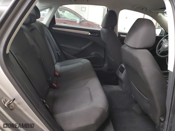 2012 Volkswagen Passat S w/Appearance with VIN 1VWAH7A38CC038574, listed as a Copart auction lot 44232305 with 157,886 mi miles and Salvage Title. Bid and sale history available at carsss.com. Image 10.