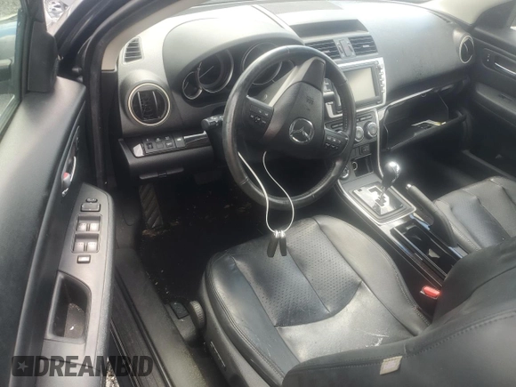 2012 Mazda 6 S Grand Touring with VIN 1YVHZ8CB9C5M01813, listed as a Copart auction lot 74018014 with Not Provided miles and Salvage Title. Bid and sale history available at DreamBid. Image 8.