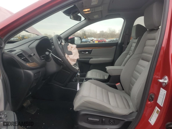 2022 Honda CR-V EX with VIN 2HKRW2H53NH605982, listed as a Copart auction lot 49432115 with 19,588 mi miles and Salvage Title. Bid and sale history available at carsss.com. Image 7.